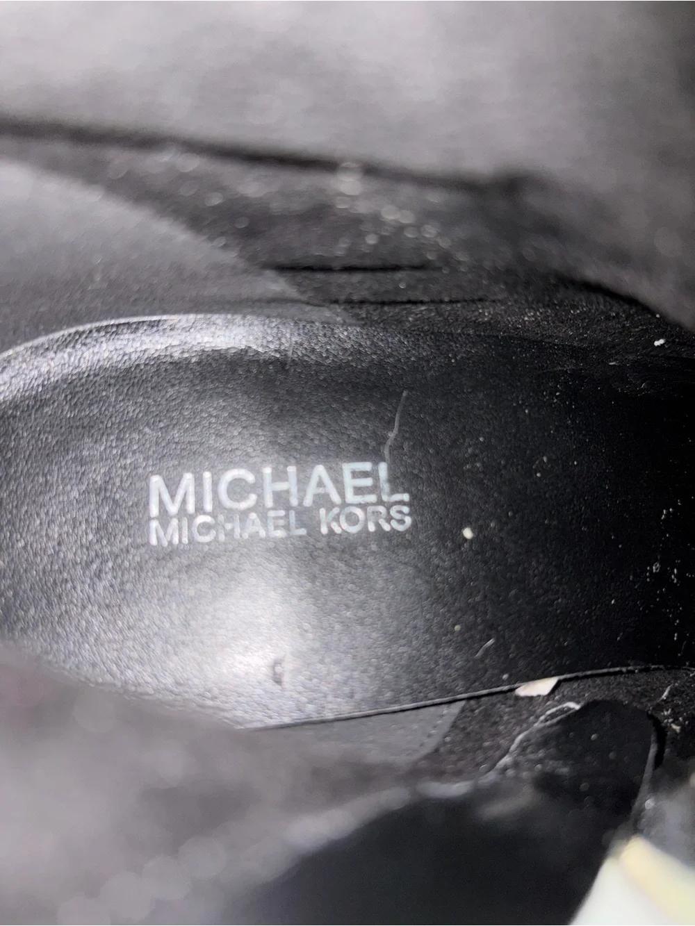 Michael Kors suede kors